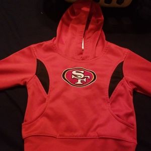 NFL 49ers kids pull over